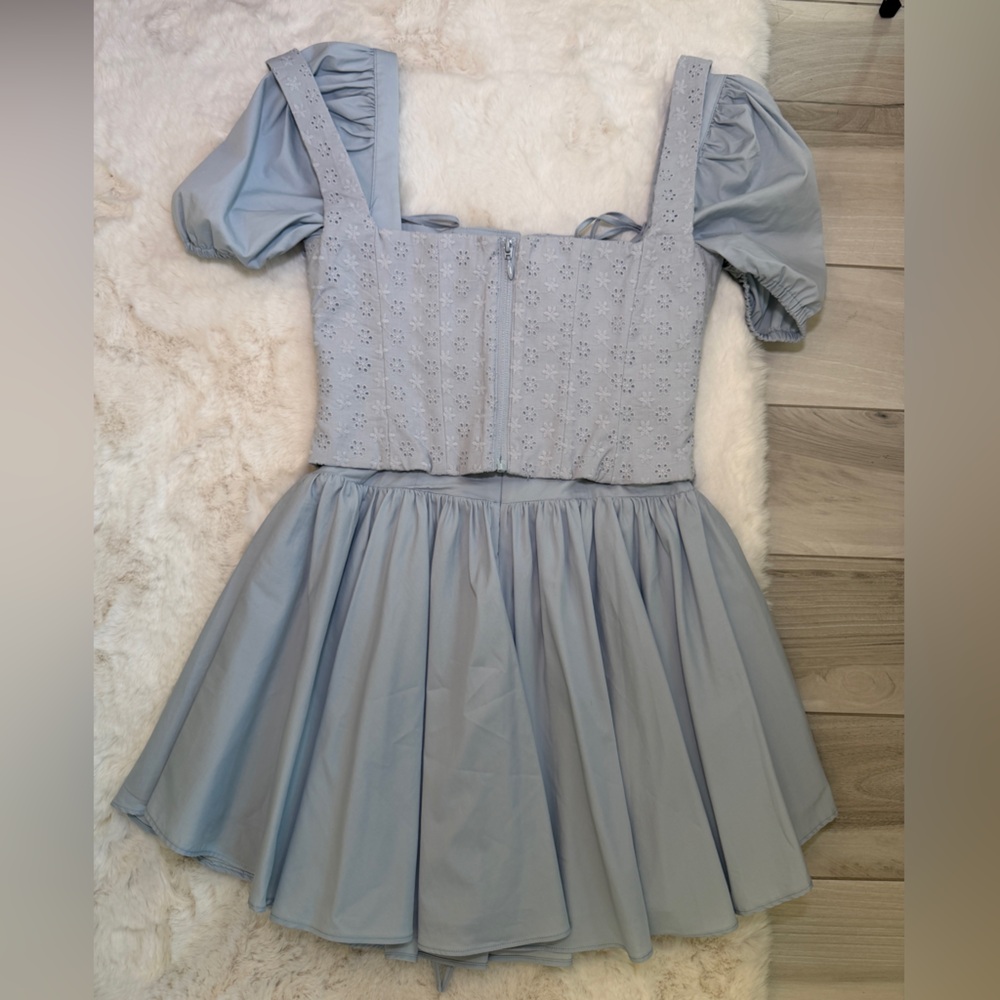 House of CB Broderie Anglaise Corset Bodice Mini dress
Size Medium - Picture 8 of 12